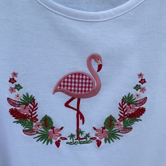 Flamingo 2 Piece Coral Bay Sz S 2 Flamingo Tank And Button Down NWT - Picture 8 of 16